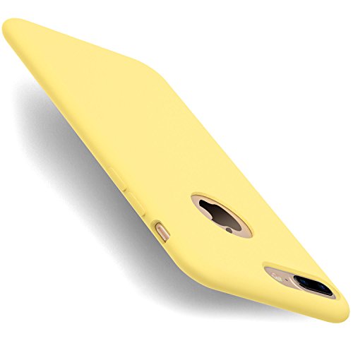 Iphone 7 plus case, torras [love series] liquid silicon…