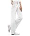 G Med Women's Drawstring 4 Pockets Full Length Scrub Medical Pants