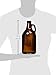 1/2 Gallon Amber Growler With 38 mm Polyseal Lid