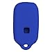 Keyless2Go Replacement for New Silicone Cover Protective Case for Remote Key Fobs with FCC GQ43VT14T HYQ12BAN HYQ12BBX - Blue