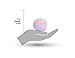 3 pack molded bath bombs- 225 Grams (Unicorn)