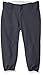 Alleson Athletic Girls' Standard Belt Loop Fastpitch Pant – Five Pro-Style Fit, Moisture-Wicking & Durable Fabric, Charcoal, Large