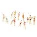 Pack of 20pcs 1:50 Painted Model Beach People Figures