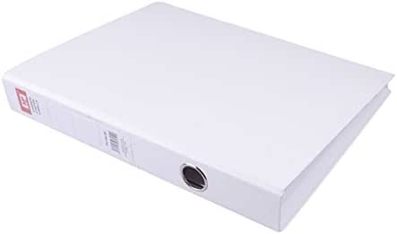 MP PC140-08 - Carpeta folio con 4 anillas, color blanco: Amazon.es: Oficina y papelería