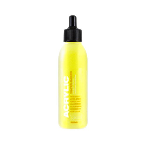 Montana Acrylic Marker Ink Refills, 25ml Bottle, Flash Yellow (053205)