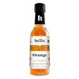 Hella Cocktail Co. | Orange Bitters, 5 Fl. Oz (Pack of 1)| Craft Cocktail Bitters Made with Real Fruit Peel and Whole Spices|Perfect for Holiday Cocktail Recipes