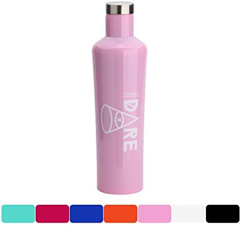 DoDo OUTDOOR Water Bottle | Stainless Steel | Vacuum Insulated | For Men/Women |Flask Bottle |Leak-proof Double Walled Cola Shape | Narrow Mouth| BPA Free | Multi-Color | 17oz