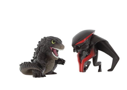 Godzilla Movie Chibi Figure 2-Pack with Godzilla (Figure A) and MUTO (Winged)