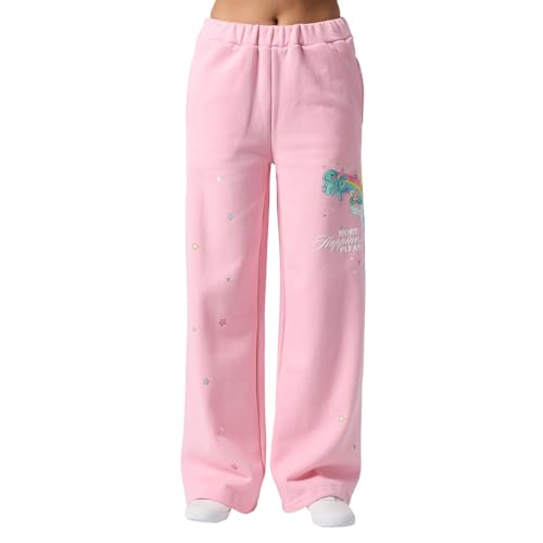 Samii Ryan Women's More Happiness Please Sweatpants, Pink, XX-Large