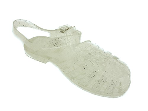 Ztt 6020a Tod Girls Fisherman Jelly Sandals W Glitter Clr - Main Image