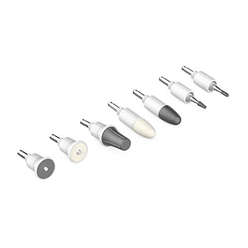Pure Enrichment PureNails 7-Piece Replacement Nail Drill Set