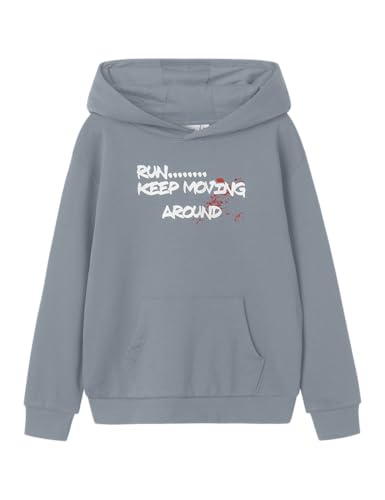 NAME IT Nkmnotus LS Nreg Sweat Wh Bru, Tradewinds, 134-140