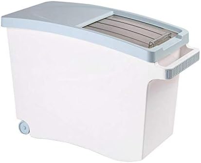 FYJHRR Pets Feed The Cat/Dog Food Storage Bin with Spoon Dry Food Container Cereal Dispenser Rice Storage Box Kitchen Organisers Oatmeal/Nuts/Coffee Beans/Flour/Spaghetti/Snacks