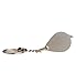 Vktech 30mm 3X Pocket Folding Magnifier Reading Magnifying Glass Loupe With Key Chain (Magnifier)