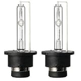 Lumenon HID Xenon Conversion Headlight Replacement Bulbs 1 pair (D2 D2S D2R D2C, 8000k Crystal Blue)