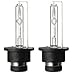 Lumenon HID Xenon Conversion Headlight Replacement Bulbs 1 pair (D2 D2S D2R D2C, 8000k Crystal Blue)