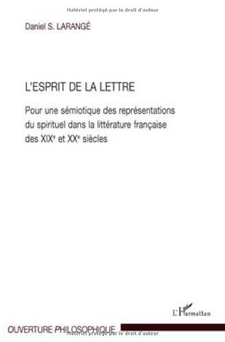 L' esprit de la lettre