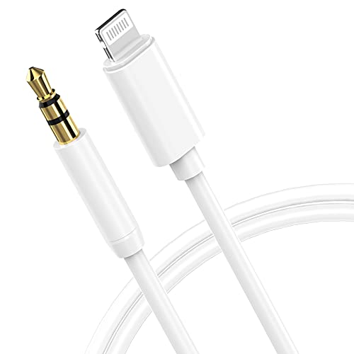 Apple MFi Certified] AUX Cord for iPhone, Veetone Lightning to
