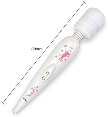 Electric Massager Body Massager USB Neck Back Massage Hand-Held Electric Massager AV Stick White