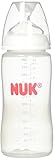 NUK Perfect Fit Baby Bottle, Clear, 10oz 3pk