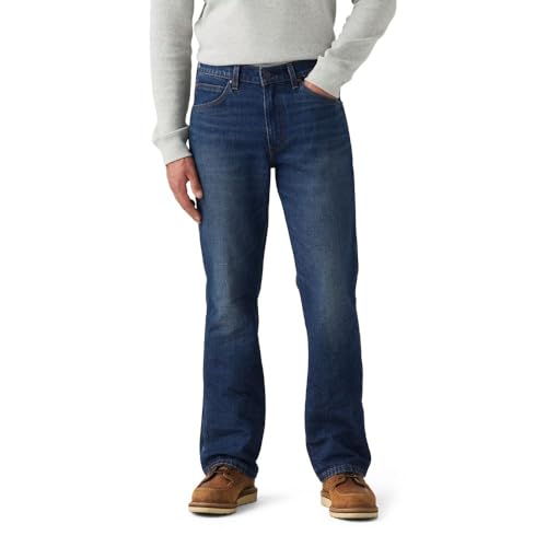 Levi's Men's 537 Western Bootcut Jeans, Wow Have Fun (Stretch), 36Wx32L Standard