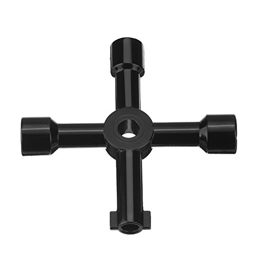 Shappy 2 Pack Electric Keys Gas Meter Keys Utility 4Way Keys