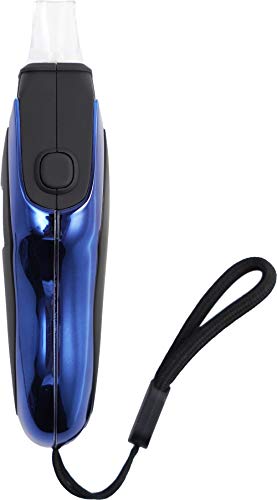 MELORIY Upgrade Alkoholtester Polizeigenau - Promille-Tester Alkomat mit 11 Mundstücke und 1 Stofftasche