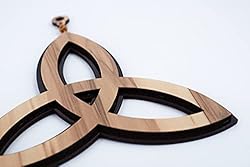 Trinity Knot Ornament (7 Inch) – Wood Holy