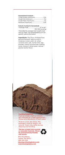 Blue Dog Bakery | Dog Treats | All-Natural | Peanut Butter & Molasses