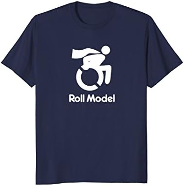 Roll Model Disability Awareness Role Model Pun Tee Shirt