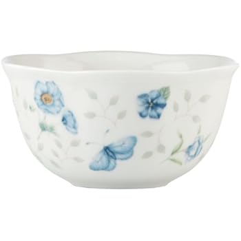 Lenox Butterfly Meadow Bowls, 12-Ounce, Set of 4, White - 829051