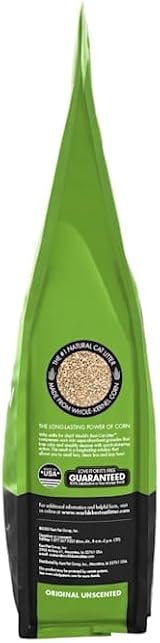 World's Best Cat Litter Comfort Care Unscented 28 lb Natural Corn view 4