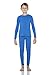 Rocky Thermal Underwear Kids, Boys Thermal Underwear Set Long Johns Thermals Kids Base Layer kids thermals top bottom set Boys Winter Clothes Shirt & Pants, Ski/Extreme Cold (Blue, Small)
