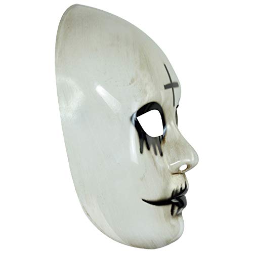 The Purge Plastic Transparent Face Mask, Male Female Halloween - Foto 10