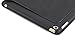 Thin Apple iPad Air 2 Case - Devicewear Ridge -Slim Black Vegan Leather Case with Six Position Flip Stand and On/Off Switch