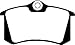 EBC Brakes DP2680 Greenstuff 2000 Series Sport Brake Pad