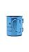 Snow Peak Men's Single Wall 450 Mug, Blue, One Size