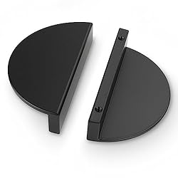 Peaha 4 Pack Half Circle Moon Drawer Pull Handles