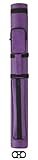 Action Vinyl Pool Cue Case (2 Butt and 2 Shaft), Purple