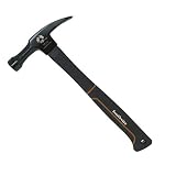 Southwire Bmeh-18 Heavy Duty Romex Electrician's Hammer, Romex Staple Remover, Tether Hole For Safety, 18 oz Head with Smooth Face, Heavy Duty Drop Forged Steel