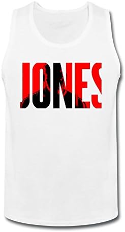 Marrty Men's UFC 197 Jon Jones O Neck Tank Top Shirt