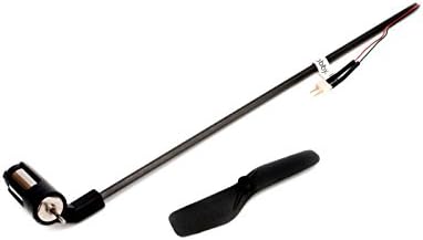 Blade Helis 3202 Tail Boom Assembly w/ Tail Motor/Rotor/Mount: MSRX