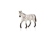 Mojo Fun 387108 Leopard Appaloosa Stallion - Realistic Farm / Ranch / Equestrian Model Horse Toy Replica