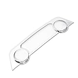 1X Chrome AC Switch Panel Cover Molding Trim Direct Fit for 2013 2014 2015 2016 2017 2018 Toyota Rav4