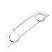 1X Chrome AC Switch Panel Cover Molding Trim Direct Fit for 2013 2014 2015 2016 2017 2018 Toyota Rav4