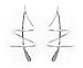 Earspiral Earrings 301SSS Sterling Silver