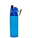 O2 Cool Mist 'N Sip 20 Ounce Hydration Bottle, Blue