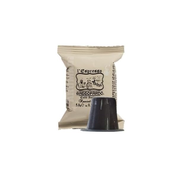 200 Kaffeekapseln GATTOPARDO SPECIAL CLUB kompatibel mit Nespresso