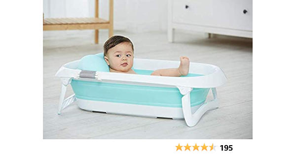 portable collapsible baby bathtub