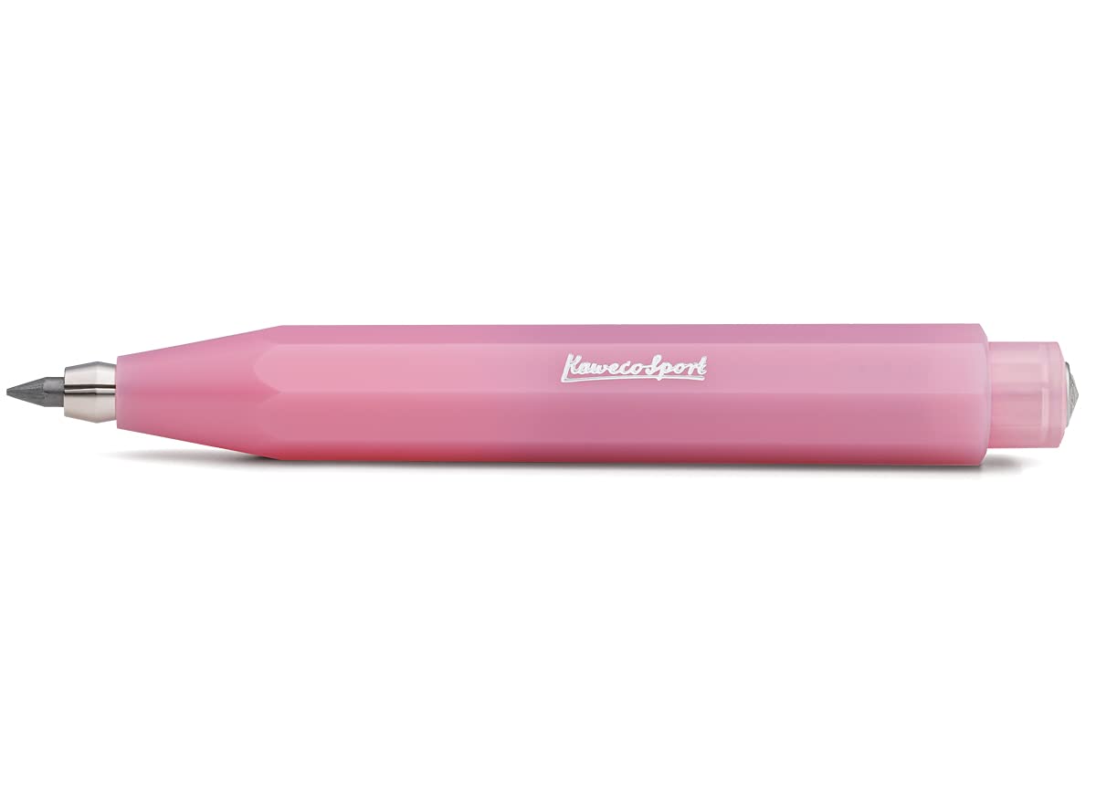 Kaweco Frosted Sport Blush Pitaya Pencil 3.2 mm 5B I Lead Pencil Made of High-Quality Plastic in Summer Design I Refillable Pencil in Pink I Mechanical Pencil 10.5 cm